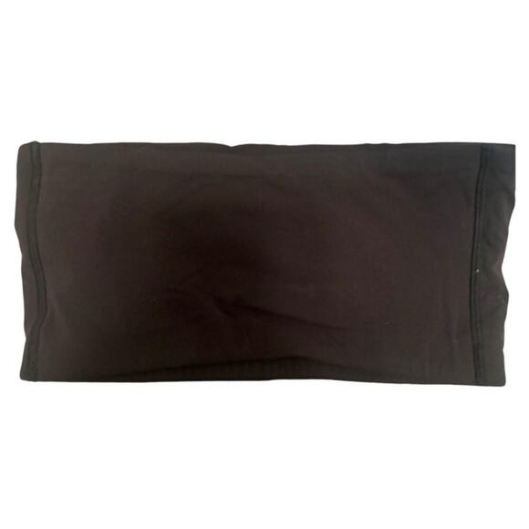 SKIMS Black Strapless Tube Top XS Seamless Stretchy Minimalist Basic - Picture 5 of 6